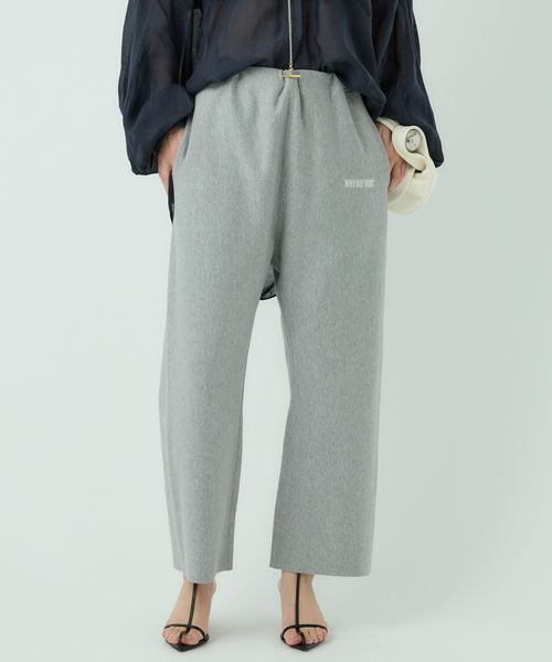 EC限定カラー先行予約】◇WHY NOT NOW◇ウェルスエットパンツ