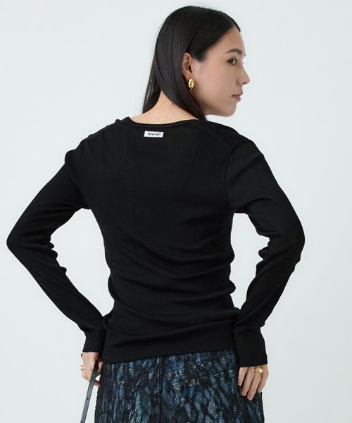 Chaos ◆WHY NOT NOW◆ポートヘンリープルオーバー ブラック FREE ウィメンズインナー カオス 499748 and ST アンドエスティ(旧ドットエスティ) Chaos ◆WHY NOT NOW◆ポートヘンリープルオーバー ブラック FREE ウィメンズインナー カオス 499748 and ST アンドエスティ(旧ドットエスティ)