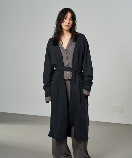 Chaos ◆金子綾さんYoutube紹介◆シエラウールロングニットカーディガン チャコールグレー FREE ウィメンズインナー カオス 575601 and ST アンドエスティ(旧ドットエスティ) Chaos ◆金子綾さんYoutube紹介◆シエラウールロングニットカーディガン チャコールグレー FREE ウィメンズインナー カオス 575601 and ST アンドエスティ(旧ドットエスティ)