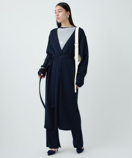 Chaos ◆金子綾さんYoutube紹介◆シエラウールロングニットカーディガン ネイビー FREE ウィメンズインナー カオス 575601 and ST アンドエスティ(旧ドットエスティ) Chaos ◆金子綾さんYoutube紹介◆シエラウールロングニットカーディガン ネイビー FREE ウィメンズインナー カオス 575601 and ST アンドエスティ(旧ドットエスティ)