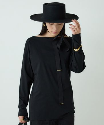 chaos カオスガーランドシャツ　ブラック Chaos ブラウス シャツ Chaos(カオス)/「新色登場」ランフォート