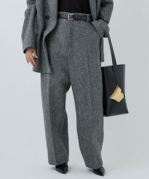 Chaos ハリストラウザーズ シルバー 38インチ ウィメンズボトムス カオス 599630 and ST アンドエスティ(旧ドットエスティ) Chaos ハリストラウザーズ シルバー 38インチ ウィメンズボトムス カオス 599630 and ST アンドエスティ(旧ドットエスティ)