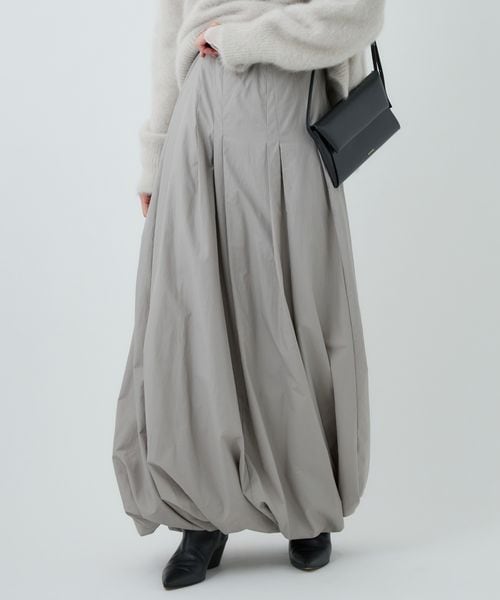 Chaos タルススカート ライトグレー FREE ウィメンズボトムス カオス 599647 and ST アンドエスティ（旧ドットエスティ）