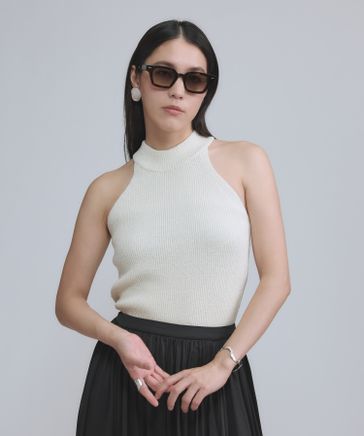 先行予約】ロウシルクホルターニットタンク | [公式]カオス（Chaos）通販