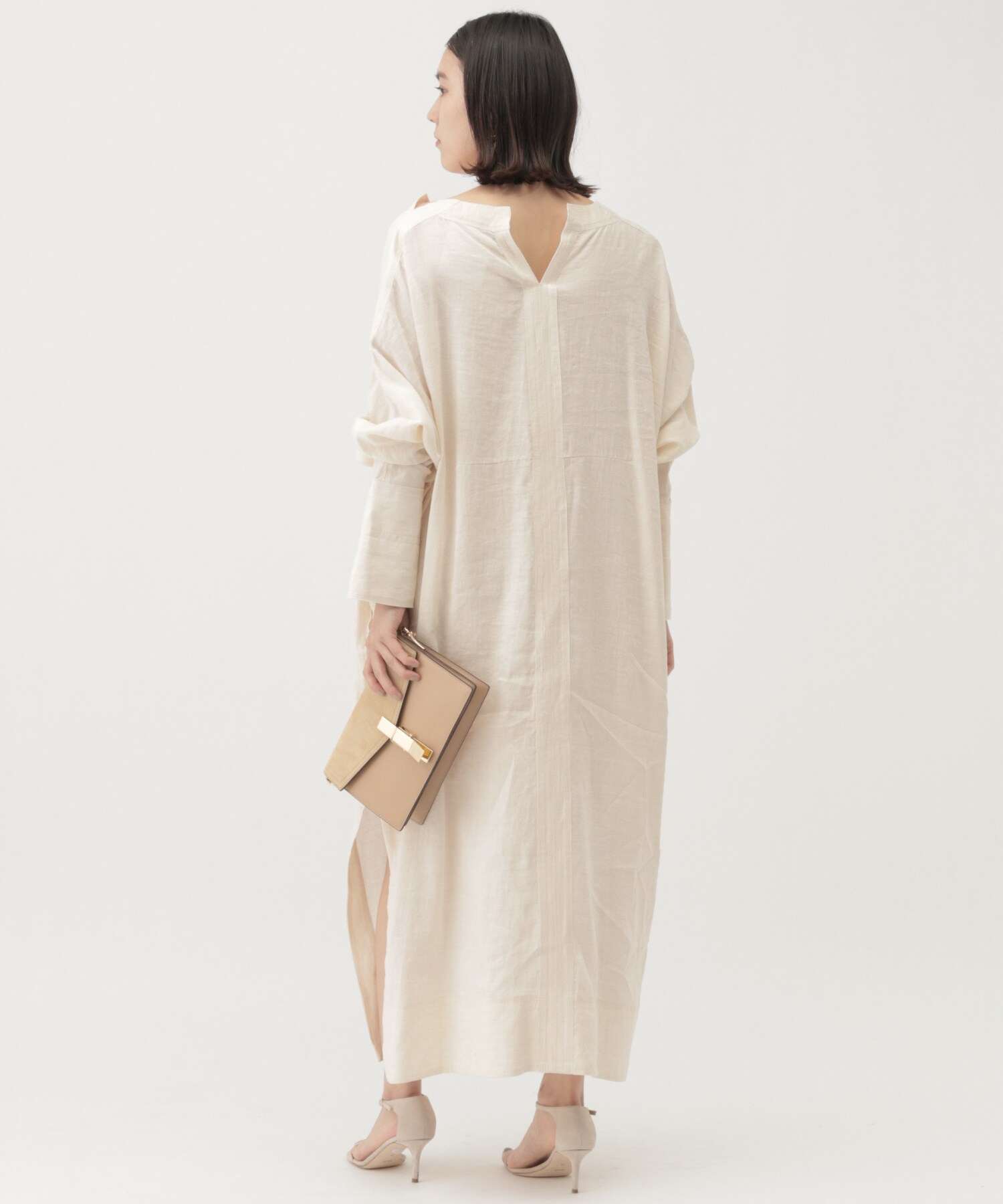 注目ブランド Chaos ドーリッシュロングワンピース ロングワンピース Labelians Fr