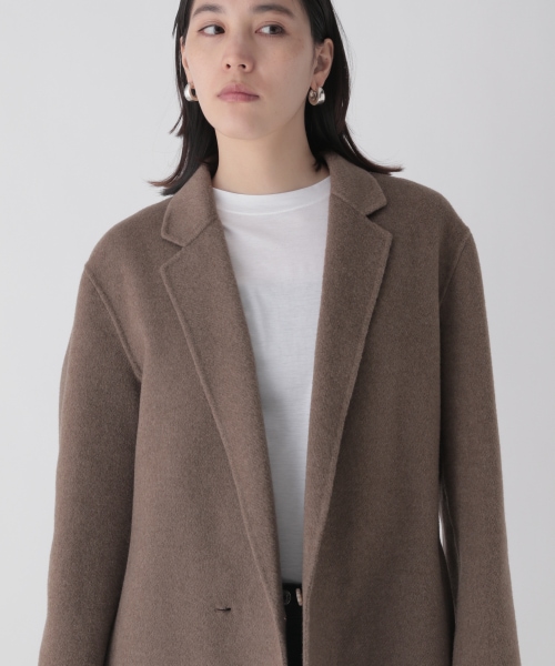 seya セヤ　ノーカラー　ジャケット　春夏 seya. セヤ Essential Jacket ノーカラージャケット
