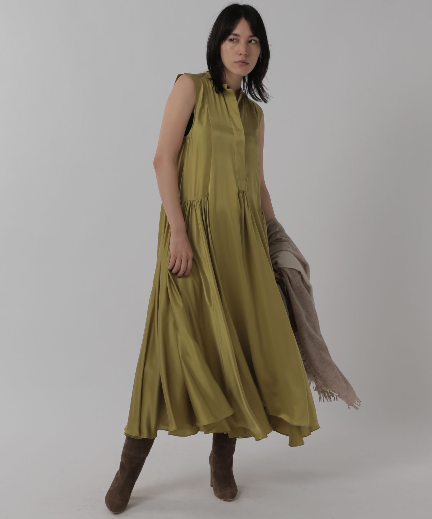 【追加入荷&新色入荷】サンディングシルクワンピース | [公式]カオス