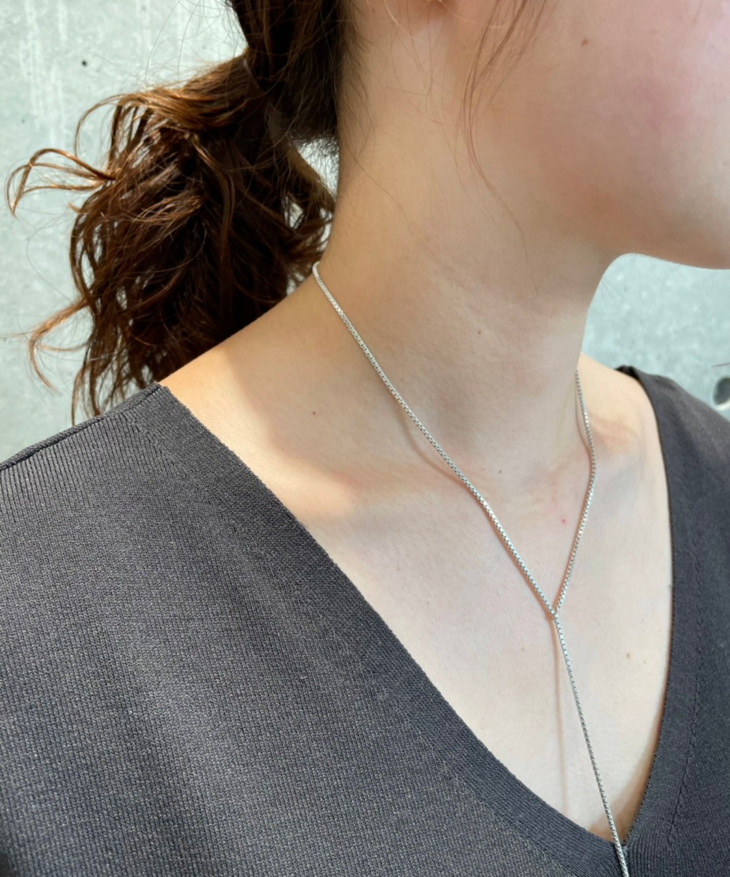 Saskia Diez サスキアディッツNecklace 84cm Silver アクセサリー