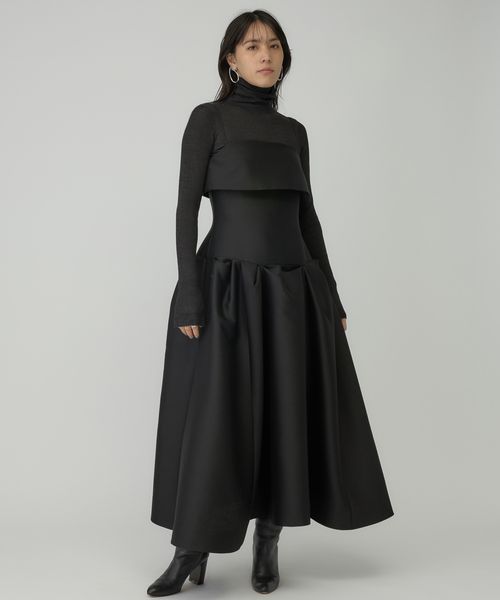 結婚式【新品・タグ付】Chaos　ロングドレス　ドレス　ブラック　38サイズ