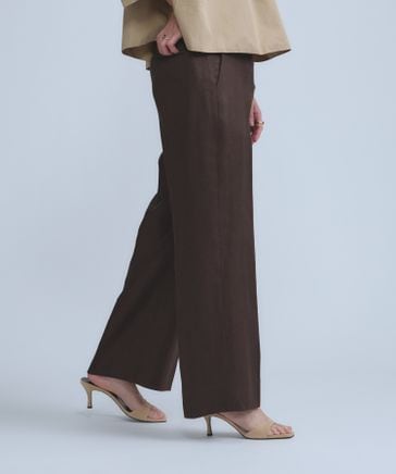 新色&追加予約】リネンヘリンボンストレートパンツ | [公式]カオス