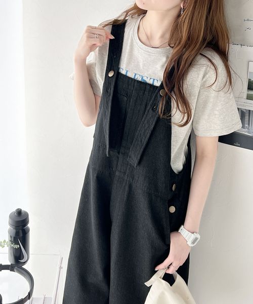 classical elf 《Javaジャバコラボ》大人の魅力惹き出すデニム。フロントデザインサロペット jv1020144 ブラック L ウィメンズボトムス_JV クラシカルエルフ 292849 and ST アンドエスティ(旧ドットエスティ) classical elf 《Javaジャバコラボ》大人の魅力惹き出すデニム。フロントデザインサロペット jv1020144 ブラック L ウィメンズボトムス_JV クラシカルエルフ 292849 and ST アンドエスティ(旧ドットエスティ)