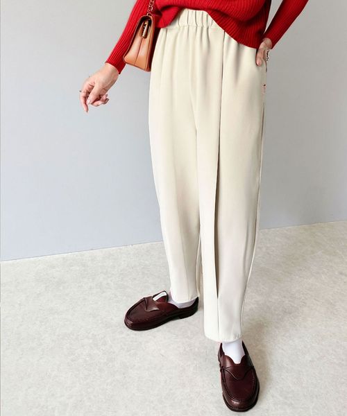 classical elf 《JaVa ジャバコラボ》美脚&お洒落見え バナナパンツ jv0940149 オフホワイト L ウィメンズボトムス_JV クラシカルエルフ 292869 and ST アンドエスティ(旧ドットエスティ) classical elf 《JaVa ジャバコラボ》美脚&お洒落見え バナナパンツ jv0940149 オフホワイト L ウィメンズボトムス_JV クラシカルエルフ 292869 and ST アンドエスティ(旧ドットエスティ)