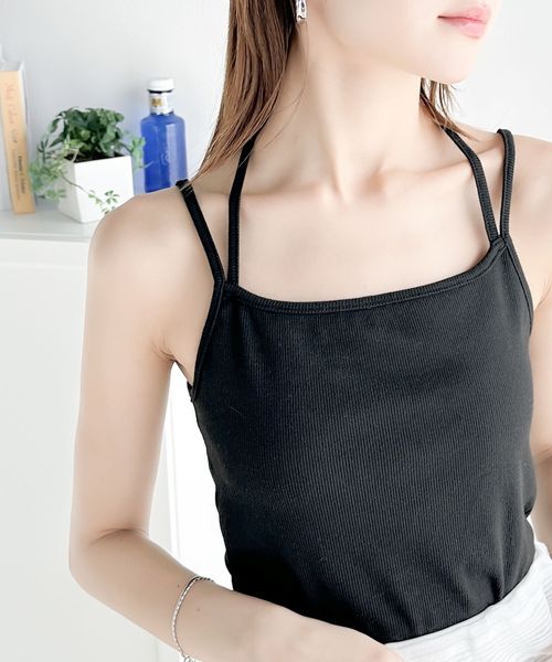 classical elf 【mily bilet】万能item。チョーカーリボン使いカップ付きキャミソールmi1019045 ブラック S ウィメンズインナー_MB クラシカルエルフ 292930 and ST アンドエスティ(旧ドットエスティ) classical elf 【mily bilet】万能item。チョーカーリボン使いカップ付きキャミソールmi1019045 ブラック S ウィメンズインナー_MB クラシカルエルフ 292930 and ST アンドエスティ(旧ドットエスティ)