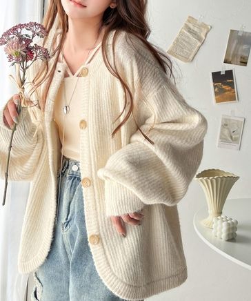 Éaphi アイボリー 長袖カーディガン item_293060_main_05_1740104289.jpg