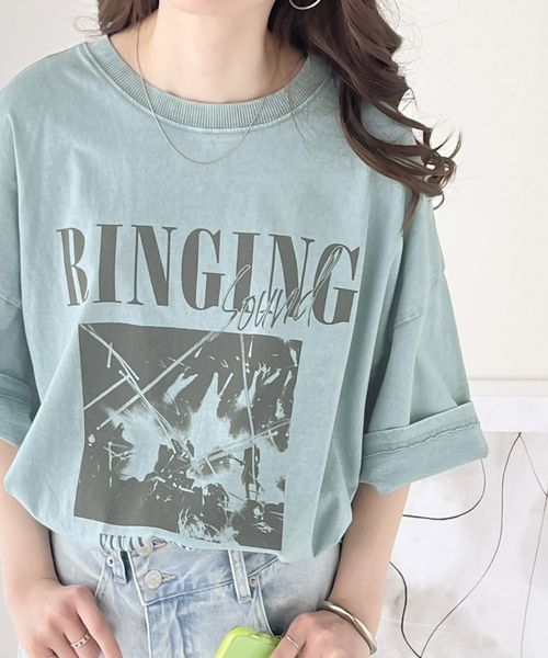 classical elf 綿100% 前後2wayアシッドウォッシュ 大人のロックバンドプリントTシャツce1260145 ライトブルー M ウィメンズインナー_CE クラシカルエルフ 293174 and ST アンドエスティ(旧ドットエスティ) classical elf 綿100% 前後2wayアシッドウォッシュ 大人のロックバンドプリントTシャツce1260145 ライトブルー M ウィメンズインナー_CE クラシカルエルフ 293174 and ST アンドエスティ(旧ドットエスティ)