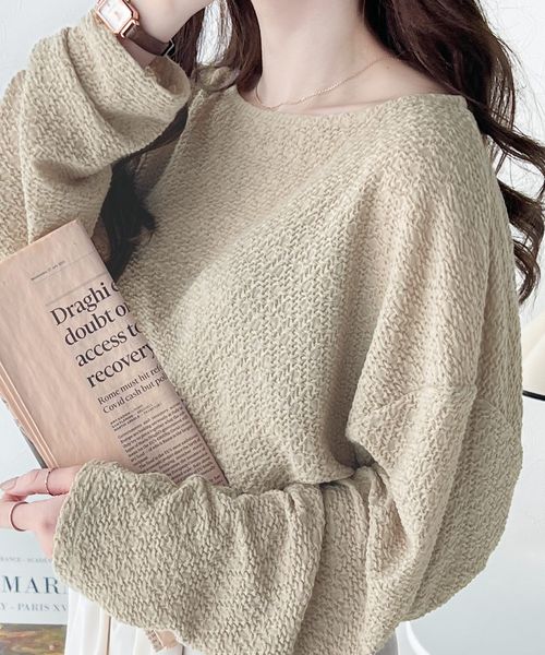 classical elf 大人の美シルエット。シャーリング長袖Tシャツce1260183 ライトグレー M ウィメンズインナー_CE クラシカルエルフ 293183 and ST アンドエスティ(旧ドットエスティ) classical elf 大人の美シルエット。シャーリング長袖Tシャツce1260183 ライトグレー M ウィメンズインナー_CE クラシカルエルフ 293183 and ST アンドエスティ(旧ドットエスティ)