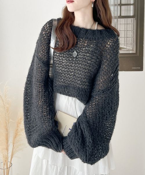 classical elf シーズンムード漂う、甘編みプルオーバーメッシュニット ce1260220 シルバー M ウィメンズインナー_CE クラシカルエルフ 293201 and ST アンドエスティ(旧ドットエスティ) classical elf シーズンムード漂う、甘編みプルオーバーメッシュニット ce1260220 シルバー M ウィメンズインナー_CE クラシカルエルフ 293201 and ST アンドエスティ(旧ドットエスティ)