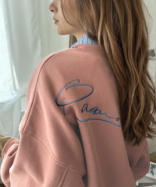 classical elf シーズンムード漂う。バック刺繍ロゴ裏起毛スウェットプルオーバー ce1260248 ピンク M ウィメンズインナー_CE クラシカルエルフ 293214 and ST アンドエスティ(旧ドットエスティ) classical elf シーズンムード漂う。バック刺繍ロゴ裏起毛スウェットプルオーバー ce1260248 ピンク M ウィメンズインナー_CE クラシカルエルフ 293214 and ST アンドエスティ(旧ドットエスティ)