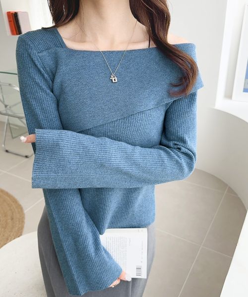 classical elf 【mily bilet】2WAYアシンメトリーオフショルダーリブニット mi1029053 ライトブルー M ウィメンズインナー_MB クラシカルエルフ 293299 and ST アンドエスティ(旧ドットエスティ) classical elf 【mily bilet】2WAYアシンメトリーオフショルダーリブニット mi1029053 ライトブルー M ウィメンズインナー_MB クラシカルエルフ 293299 and ST アンドエスティ(旧ドットエスティ)