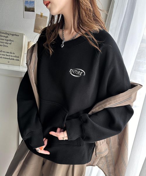 classical elf 【一部再入荷】《Javaジャバ》ワンポイント胸元刺繍裏起毛ラグランスウェット jv1260198 ブラック S ウィメンズインナー_JV クラシカルエルフ 293310 and ST アンドエスティ(旧ドットエスティ) classical elf 【一部再入荷】《Javaジャバ》ワンポイント胸元刺繍裏起毛ラグランスウェット jv1260198 ブラック S ウィメンズインナー_JV クラシカルエルフ 293310 and ST アンドエスティ(旧ドットエスティ)