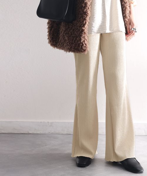 classical elf 美脚フレアイージーパンツce0940052 オフホワイト M ウィメンズボトムス_CE クラシカルエルフ 293366 and ST アンドエスティ(旧ドットエスティ) classical elf 美脚フレアイージーパンツce0940052 オフホワイト M ウィメンズボトムス_CE クラシカルエルフ 293366 and ST アンドエスティ(旧ドットエスティ)