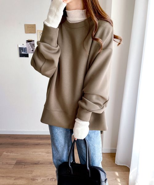 classical elf 《JaVaジャバ コラボ》滑らか&艶やか。ゆったりダンボールニットプルオーバー jv1160002 ライトベージュ M ウィメンズインナー_JV クラシカルエルフ 293382 and ST アンドエスティ(旧ドットエスティ) classical elf 《JaVaジャバ コラボ》滑らか&艶やか。ゆったりダンボールニットプルオーバー jv1160002 ライトベージュ M ウィメンズインナー_JV クラシカルエルフ 293382 and ST アンドエスティ(旧ドットエスティ)