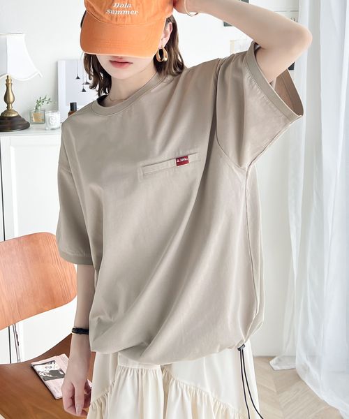 classical elf 《JaVa ジャバコラボ》綿100%シルケット素材裾ドロストオーバーサイズT jv1050157 ライトグレー M ウィメンズインナー_JV クラシカルエルフ 293424 and ST アンドエスティ(旧ドットエスティ) classical elf 《JaVa ジャバコラボ》綿100%シルケット素材裾ドロストオーバーサイズT jv1050157 ライトグレー M ウィメンズインナー_JV クラシカルエルフ 293424 and ST アンドエスティ(旧ドットエスティ)