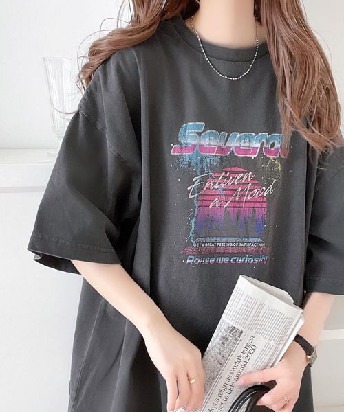 classical elf 《Javaジャバコラボ》綿100%ピグメント加工グラフィックプリントTシャツjv1050148 オレンジ M ウィメンズインナー_JV クラシカルエルフ 293426 and ST アンドエスティ(旧ドットエスティ) classical elf 《Javaジャバコラボ》綿100%ピグメント加工グラフィックプリントTシャツjv1050148 オレンジ M ウィメンズインナー_JV クラシカルエルフ 293426 and ST アンドエスティ(旧ドットエスティ)