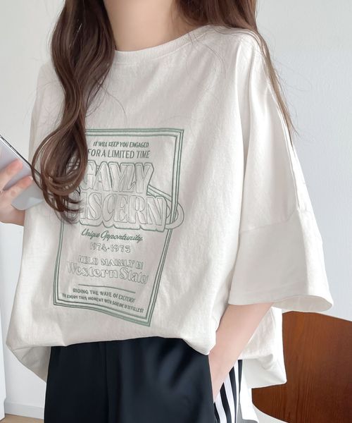 classical elf 《Javaコラボ》綿100%前後2wayステッチツアーロゴ刺繍シンプル半袖T jv1050136 ホワイト L ウィメンズインナー_JV クラシカルエルフ 293427 and ST アンドエスティ(旧ドットエスティ) classical elf 《Javaコラボ》綿100%前後2wayステッチツアーロゴ刺繍シンプル半袖T jv1050136 ホワイト L ウィメンズインナー_JV クラシカルエルフ 293427 and ST アンドエスティ(旧ドットエスティ)