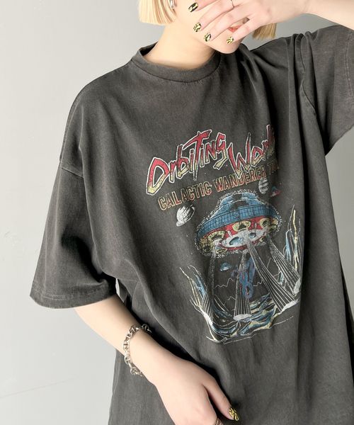 classical elf 《JAVA ジャバコラボ》綿100%グラフィックピグメントビッグロゴロックTシャツjv1029051 オレンジ L ウィメンズインナー_JV クラシカルエルフ 293468 and ST アンドエスティ(旧ドットエスティ) classical elf 《JAVA ジャバコラボ》綿100%グラフィックピグメントビッグロゴロックTシャツjv1029051 オレンジ L ウィメンズインナー_JV クラシカルエルフ 293468 and ST アンドエスティ(旧ドットエスティ)