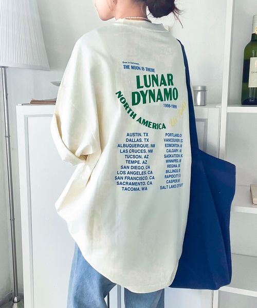 classical elf 《JaVa ジャバコラボ》綿100%ピグメントビッグツアーロゴプリントTシャツjv1029024 ホワイト L ウィメンズインナー_JV クラシカルエルフ 293471 and ST アンドエスティ(旧ドットエスティ) classical elf 《JaVa ジャバコラボ》綿100%ピグメントビッグツアーロゴプリントTシャツjv1029024 ホワイト L ウィメンズインナー_JV クラシカルエルフ 293471 and ST アンドエスティ(旧ドットエスティ)