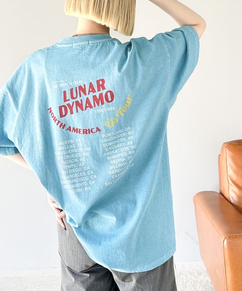 classical elf 《JaVa ジャバコラボ》綿100%ピグメントビッグツアーロゴプリントTシャツjv1029024 ライトブルー L ウィメンズインナー_JV クラシカルエルフ 293471 and ST アンドエスティ(旧ドットエスティ) classical elf 《JaVa ジャバコラボ》綿100%ピグメントビッグツアーロゴプリントTシャツjv1029024 ライトブルー L ウィメンズインナー_JV クラシカルエルフ 293471 and ST アンドエスティ(旧ドットエスティ)