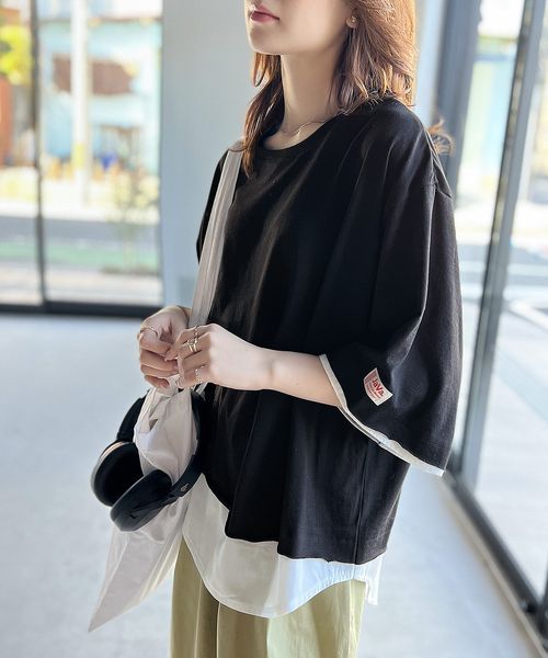 classical elf 《JaVaジャバ コラボ》実は、フェイクなんです!フェイクレイヤードTee(半袖)elft002 ブラック M ウィメンズインナー_JV クラシカルエルフ 293544 and ST アンドエスティ(旧ドットエスティ) classical elf 《JaVaジャバ コラボ》実は、フェイクなんです!フェイクレイヤードTee(半袖)elft002 ブラック M ウィメンズインナー_JV クラシカルエルフ 293544 and ST アンドエスティ(旧ドットエスティ)