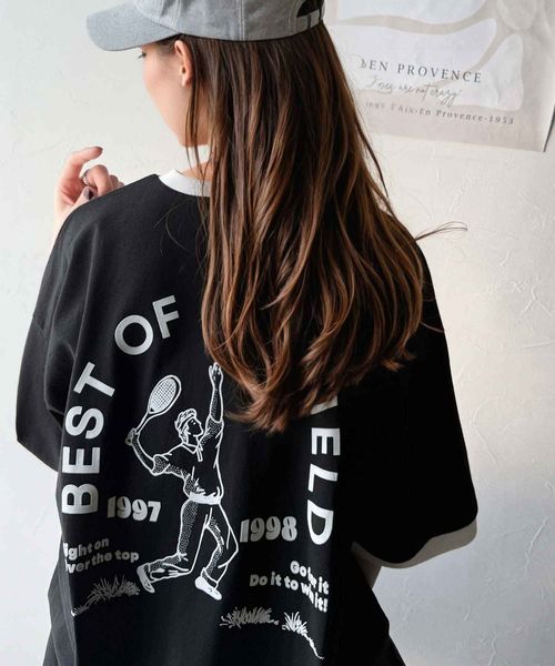 classical elf ゆるっとカジュアルに。半袖リンガーフロッキーテニスTシャツce1020214 ブラック XL ウィメンズインナー_CE クラシカルエルフ 321807 and ST アンドエスティ(旧ドットエスティ) classical elf ゆるっとカジュアルに。半袖リンガーフロッキーテニスTシャツce1020214 ブラック XL ウィメンズインナー_CE クラシカルエルフ 321807 and ST アンドエスティ(旧ドットエスティ)