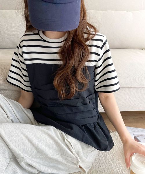 classical elf 簡単おしゃれが叶う。Tシャツ×ビスチェドッキング半袖トップスce1260345 クリア L ウィメンズインナー_CE クラシカルエルフ 321834 and ST アンドエスティ(旧ドットエスティ) classical elf 簡単おしゃれが叶う。Tシャツ×ビスチェドッキング半袖トップスce1260345 クリア L ウィメンズインナー_CE クラシカルエルフ 321834 and ST アンドエスティ(旧ドットエスティ)