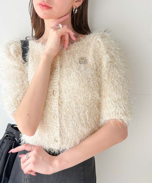 classical elf 【mily bilet】ブローチ付きワンオフショル前後2WAYカーディガンmi1259012 オフホワイト XL ウィメンズインナー_MB クラシカルエルフ 322144 and ST アンドエスティ(旧ドットエスティ) classical elf 【mily bilet】ブローチ付きワンオフショル前後2WAYカーディガンmi1259012 オフホワイト XL ウィメンズインナー_MB クラシカルエルフ 322144 and ST アンドエスティ(旧ドットエスティ)