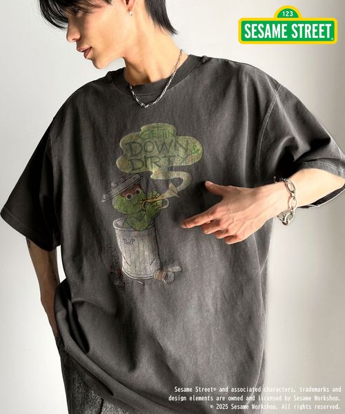 classical elf 大人カジュアルにハマる。綿100%セサミキャラピグメント加工ビッグTシャツcm1330004 オレンジ M メンズインナー_CE クラシカルエルフ 324989 and ST アンドエスティ(旧ドットエスティ) classical elf 大人カジュアルにハマる。綿100%セサミキャラピグメント加工ビッグTシャツcm1330004 オレンジ M メンズインナー_CE クラシカルエルフ 324989 and ST アンドエスティ(旧ドットエスティ)