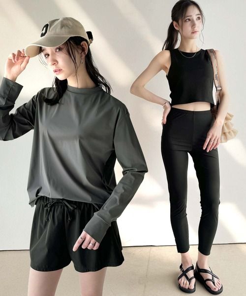 classical elf 《JaVa ジャバコラボ》ラッシュガード5点セット(紫外線カット率90%以上)jv1260412 シルバー XL その他_JV クラシカルエルフ 325021 and ST アンドエスティ(旧ドットエスティ) classical elf 《JaVa ジャバコラボ》ラッシュガード5点セット(紫外線カット率90%以上)jv1260412 シルバー XL その他_JV クラシカルエルフ 325021 and ST アンドエスティ(旧ドットエスティ)