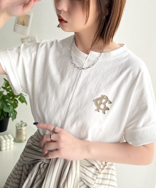 classical elf 《JaVaジャバコラボ》綿100%!切替BODYロゴTシャツ(半袖)jv1330014 ホワイト S ウィメンズインナー_CE クラシカルエルフ 325044 and ST アンドエスティ(旧ドットエスティ) classical elf 《JaVaジャバコラボ》綿100%!切替BODYロゴTシャツ(半袖)jv1330014 ホワイト S ウィメンズインナー_CE クラシカルエルフ 325044 and ST アンドエスティ(旧ドットエスティ)