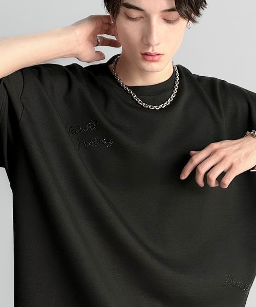 classical elf 【Classical Origin】ラインストーンロゴ使いドルマンTシャツco1010003 ブラック M メンズインナー_CE クラシカルエルフ 326848 and ST アンドエスティ(旧ドットエスティ) classical elf 【Classical Origin】ラインストーンロゴ使いドルマンTシャツco1010003 ブラック M メンズインナー_CE クラシカルエルフ 326848 and ST アンドエスティ(旧ドットエスティ)
