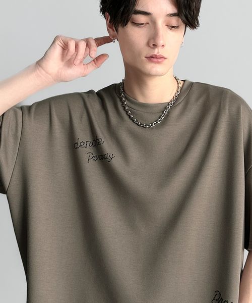 classical elf 【Classical Origin】ラインストーンロゴ使いドルマンTシャツco1010003 ライトグレー S メンズインナー_CE クラシカルエルフ 326848 and ST アンドエスティ(旧ドットエスティ) classical elf 【Classical Origin】ラインストーンロゴ使いドルマンTシャツco1010003 ライトグレー S メンズインナー_CE クラシカルエルフ 326848 and ST アンドエスティ(旧ドットエスティ)