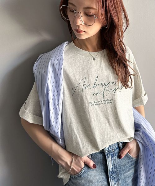 classical elf 大人カジュアル。綿100%胸元筆記体ロゴなめらかシルケット風Tシャツ(半袖)ce1330030 ホワイト S ウィメンズインナー_CE クラシカルエルフ 327776 and ST アンドエスティ(旧ドットエスティ) classical elf 大人カジュアル。綿100%胸元筆記体ロゴなめらかシルケット風Tシャツ(半袖)ce1330030 ホワイト S ウィメンズインナー_CE クラシカルエルフ 327776 and ST アンドエスティ(旧ドットエスティ)