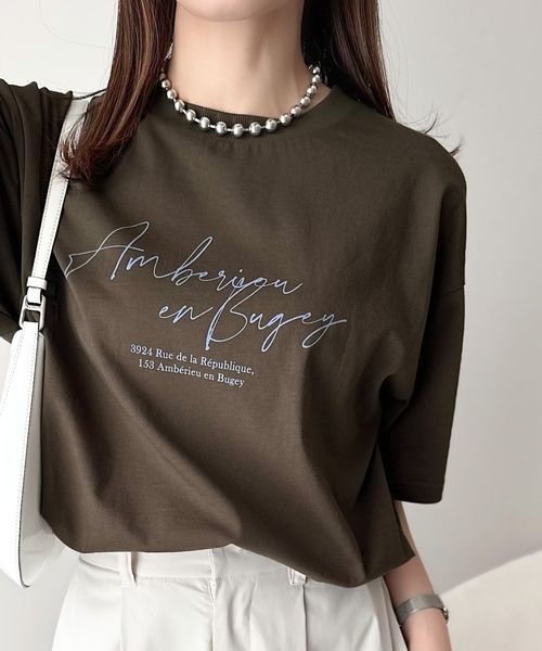 classical elf 大人カジュアル。綿100%胸元筆記体ロゴなめらかシルケット風Tシャツ(半袖)ce1330030 ライトベージュ L ウィメンズインナー_CE クラシカルエルフ 327776 and ST アンドエスティ(旧ドットエスティ) classical elf 大人カジュアル。綿100%胸元筆記体ロゴなめらかシルケット風Tシャツ(半袖)ce1330030 ライトベージュ L ウィメンズインナー_CE クラシカルエルフ 327776 and ST アンドエスティ(旧ドットエスティ)