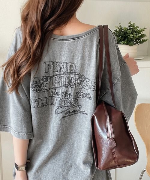 classical elf 綿100%ヴィンテージウォッシュ☆前後2way刺繍ワイドネックTシャツce1260421 グレー XL ウィメンズインナー_CE クラシカルエルフ 451626 and ST アンドエスティ(旧ドットエスティ) classical elf 綿100%ヴィンテージウォッシュ☆前後2way刺繍ワイドネックTシャツce1260421 グレー XL ウィメンズインナー_CE クラシカルエルフ 451626 and ST アンドエスティ(旧ドットエスティ)