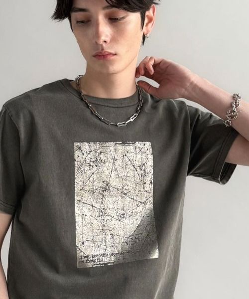 classical elf 【Classical Origin】タイトフィットピグメント加工プリントTシャツco1010001 ライトグレー S メンズインナー_CE クラシカルエルフ 452709 and ST アンドエスティ(旧ドットエスティ) classical elf 【Classical Origin】タイトフィットピグメント加工プリントTシャツco1010001 ライトグレー S メンズインナー_CE クラシカルエルフ 452709 and ST アンドエスティ(旧ドットエスティ)