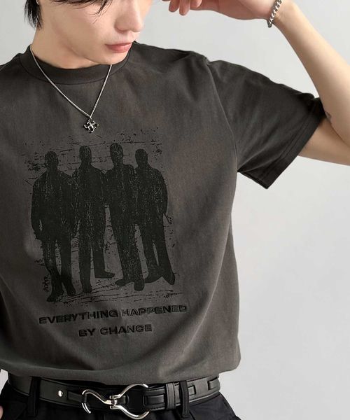 classical elf 《Haruto×クラシカルオリジンコラボ》メッセージ刺繍入りグラフィックTシャツco1010013 チャコールグレー M メンズインナー_CE クラシカルエルフ 493549 and ST アンドエスティ(旧ドットエスティ) classical elf 《Haruto×クラシカルオリジンコラボ》メッセージ刺繍入りグラフィックTシャツco1010013 チャコールグレー M メンズインナー_CE クラシカルエルフ 493549 and ST アンドエスティ(旧ドットエスティ)