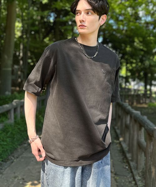 classical elf 【Classical Origin】袖ポケット付きピグメント加工刺繍入りTシャツco1150025 チャコールグレー S メンズインナー_CE クラシカルエルフ 495930 and ST アンドエスティ(旧ドットエスティ) classical elf 【Classical Origin】袖ポケット付きピグメント加工刺繍入りTシャツco1150025 チャコールグレー S メンズインナー_CE クラシカルエルフ 495930 and ST アンドエスティ(旧ドットエスティ)