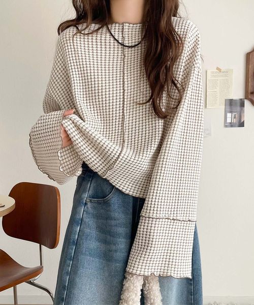 classical elf 前後2wayヘビーワッフルメロウPOce1260435 オフホワイト M ウィメンズインナー_CE クラシカルエルフ 498399 and ST アンドエスティ（旧ドットエスティ）