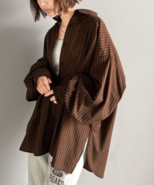 classical elf 甘さ控えめの好バランス◎ウエストタック袖フリルビッグ長袖シャツce1110127 レオパード M ウィメンズインナー_CE クラシカルエルフ 577060 and ST アンドエスティ(旧ドットエスティ) classical elf 甘さ控えめの好バランス◎ウエストタック袖フリルビッグ長袖シャツce1110127 レオパード M ウィメンズインナー_CE クラシカルエルフ 577060 and ST アンドエスティ(旧ドットエスティ)