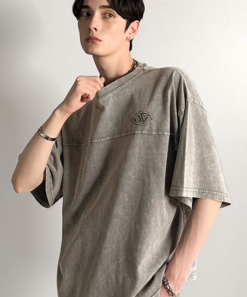 classical elf 《JaVa 別注》パウダーブリーチヴィンテージ加工 ナンバリングTシャツ(半袖)jm1269004 ライトグレー L メンズインナー_JV クラシカルエルフ 577346 and ST アンドエスティ(旧ドットエスティ) classical elf 《JaVa 別注》パウダーブリーチヴィンテージ加工 ナンバリングTシャツ(半袖)jm1269004 ライトグレー L メンズインナー_JV クラシカルエルフ 577346 and ST アンドエスティ(旧ドットエスティ)